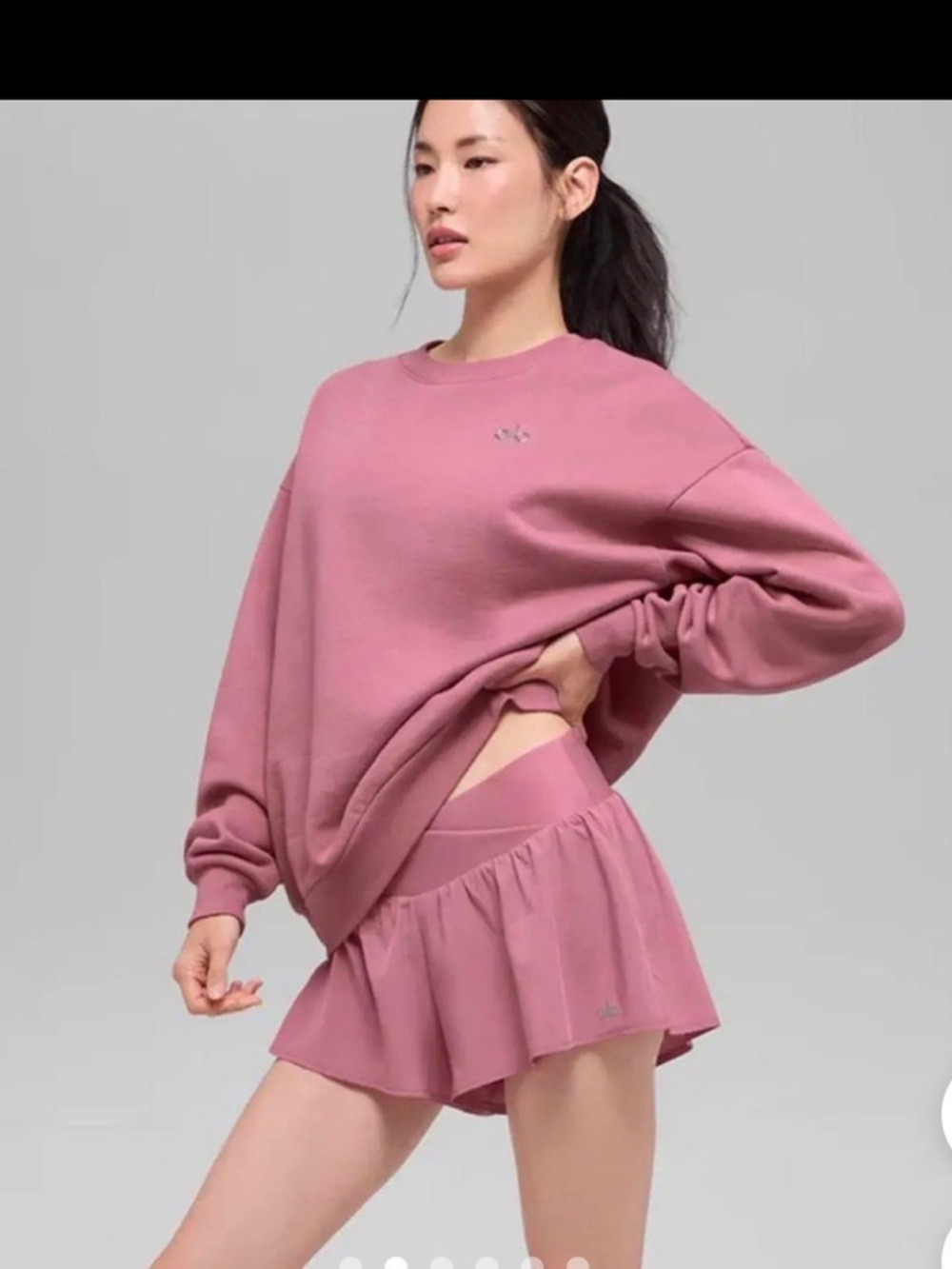 ALO Yoga Wild Rose Sweatshirt NWT
